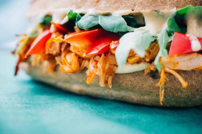 Extra hot reaper chicken sandwich